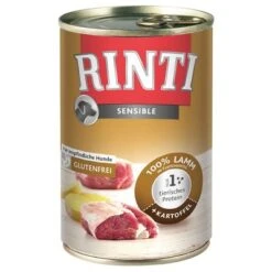 RINTI Sensible 6 X 400 G -Günstiges Futter Leine Geschäft 10469 pla rinti sensible lamm kartoffel 0 2