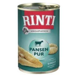 RINTI Singlefleisch 24 X 400 G -Günstiges Futter Leine Geschäft 105468 pla rinti kennerfleisch pansen pur 400g 1