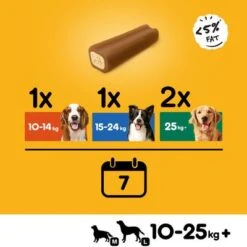 Mixpaket Pedigree Riesenknochen -Günstiges Futter Leine Geschäft 107096 mars pedigree riesenknochen m rind hs 03 4
