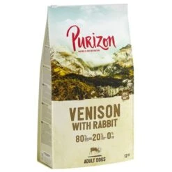 5 € Rabatt! 12 Kg Purizon -Günstiges Futter Leine Geschäft 111742 pla purizon dog venison 12kg 1