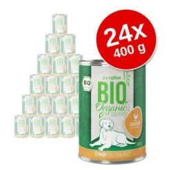Sparpaket Zooplus Bio Senior 24 X 400 G