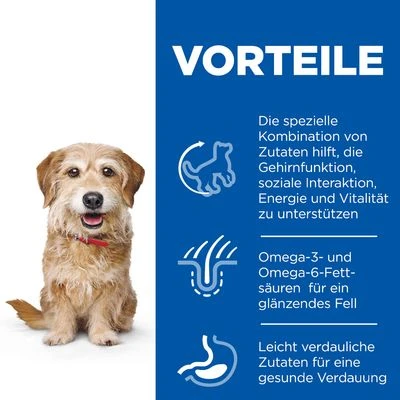 Hill's Science Plan Mature Adult Senior Vitality 7+ Small & Mini Mit Huhn – Bild 3