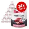 Rocco Classic Trio Di Carne - 24 X 800 G -Günstiges Futter Leine Geschäft 122213 rocco triodicarne beefchickenveal 24x800g hs 02 8