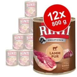 Sparpaket: RINTI Singlefleisch 12 X 800 G