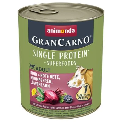 Animonda GranCarno Adult Superfoods Mixpaket – Bild 7