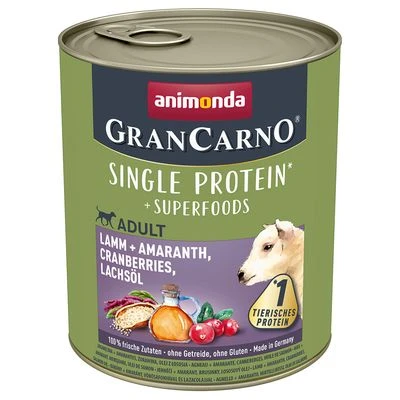 Animonda GranCarno Adult Superfoods 6 X 800 G – Bild 2