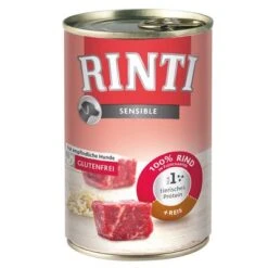 RINTI Sensible 6 X 400 G -Günstiges Futter Leine Geschäft 13303 pla rinti sensible rind reis 5 2