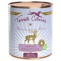 Terra Canis Senior Getreidefrei 6 X 800 G -Günstiges Futter Leine Geschäft 144098 pla terracanis senior getreidefre wild hs 01 6