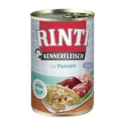 6 X 400 G RINTI Probiermix -Günstiges Futter Leine Geschäft 1457 pla rinti kennerfleisch mit pansen 400g 3