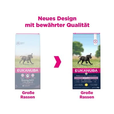 Eukanuba Puppy Large Breed Huhn 5 Eukanuba Puppy Large Breed Huhn – Bild 3