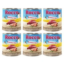 Rocco World Trip Spanien -Günstiges Futter Leine Geschäft 166797 rocco worldtrip spain beeffishricepeas 800g hs 02 1