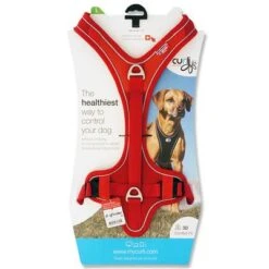 Curli Belka Comfort Geschirr - Rot -Günstiges Futter Leine Geschäft 177196 pla curli belka comfort geschirr rot hs 01 0