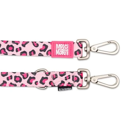 Max & Molly Multifunktionsleine Leopard Pink 7 Max & Molly Multifunktionsleine Leopard Pink – Bild 5