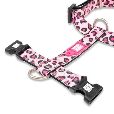 Max & Molly H-Geschirr Leopard Pink 8 Max & Molly H-Geschirr Leopard Pink – Bild 6