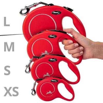 Flexi New Classic Gurt-Leine S Schwarz, 5 M 7 Flexi New Classic Gurt-Leine S Schwarz, 5 M – Bild 5