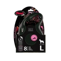 Flexi New Classic Gurt-Leine L Schwarz, 8 M 24 Flexi New Classic Gurt-Leine L Schwarz, 8 M -Günstiges Futter Leine Geschäft 198005 pla flexi newclassic gurtleine l schwarz hs 01 0