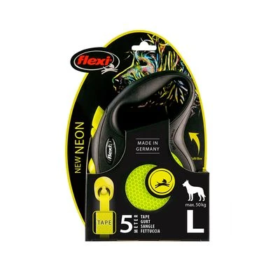 Flexi New Neon Gurt-Leine, 5 M – Bild 15