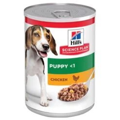 Hill's Science Plan Puppy <1 Small & Mini Mit Huhn -Günstiges Futter Leine Geschäft 1 106022 pla hill s scienceplan puppy chicken 370g hs 01 9 1
