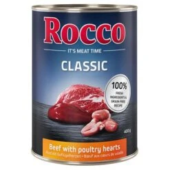 Rocco Classic Probiermix 6 X 400 G -Günstiges Futter Leine Geschäft 1 28066 pla megapack rocco classic gefluegelherzen rind 400g hs 01 6 1