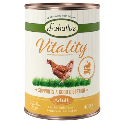 Lukullus Vitality Verdauung: Huhn (getreidefrei)neu 3 Lukullus Vitality Verdauung: Huhn (getreidefrei)neu