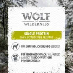 Wolf Of Wilderness Adult 6 X 400 G - Single Protein -Günstiges Futter Leine Geschäft 1 wow board benefit adult 1000x640 de 8 1