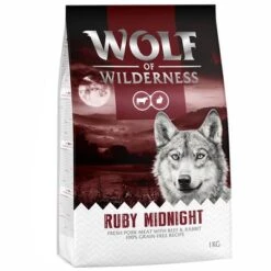Wolf Of Wilderness Adult Mix - Getreidefrei -Günstiges Futter Leine Geschäft 1 wow redclassic rubymidnight front 1kg 1000x1000 7