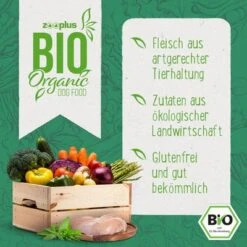 Zooplus Bio Glutenfrei Mixpaket -Günstiges Futter Leine Geschäft 1 zooplusbio benefits d v02 1000x1000 de 3 1