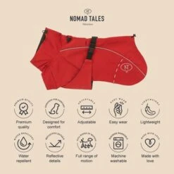 Nomad Tales Spirit Hunderegenmantel Copperneu -Günstiges Futter Leine Geschäft 2023 08 nomadtales usps raincoat 1000x1000 uk 5