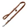 HUNTER Verstellbare Führleine Aalborg, Cognac -Günstiges Futter Leine Geschäft 212984 215296 215297 pla hunter verstellbare fuehrleine aalborg cognac hs 01 2