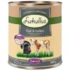 Lukullus Naturkost Senior Getreidefrei -Günstiges Futter Leine Geschäft 230716 pla lukullus senior 6x800g 7