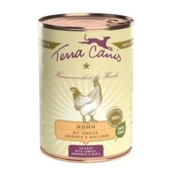 Terra Canis Classic 6 X 400 G -Günstiges Futter Leine Geschäft 23439 pla terra canis huhn mit tomaten amaranth und basilikum 400g 1