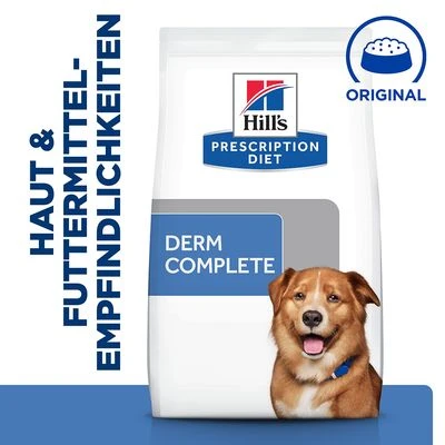 Hill’s Prescription Diet Derm Complete Mit Reis & Ei 3 Hill’s Prescription Diet Derm Complete Mit Reis & Ei