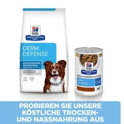 Hill's Prescription Diet Derm Defense Mit Huhn -Günstiges Futter Leine Geschäft 242406 hills prescriptiondiet dermdefense skincare hundefutter huhn hs 10 2