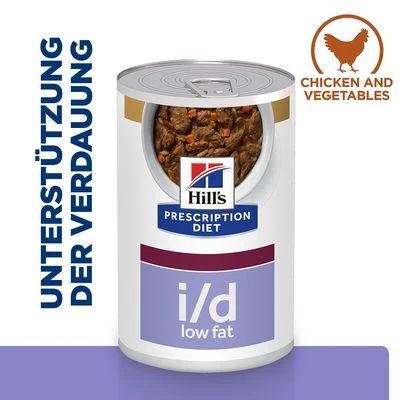 Hill's Prescription Diet I/d Low Fat Digestive Care Ragout