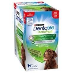 2 + 1 Gratis! 3 X Purina Dentalife Hundesnacks -Günstiges Futter Leine Geschäft 256896 pla nestle purina dentalife active fresh taegliche zahnpflegesnacks grosse hunde hs 01 2