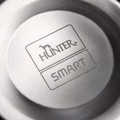 HUNTER Melamin-Napf Weiß, Mit Edelstahl-Inlet -Günstiges Futter Leine Geschäft 26939 hunter melamin napf wei hs 04 6