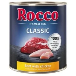 10 Kg Rocco Flocken-Mix + 6 X 400g Oder 800g Rocco Classic -Günstiges Futter Leine Geschäft 28015 pla megapack rocco classic rindhuhn 800g hs 01 5