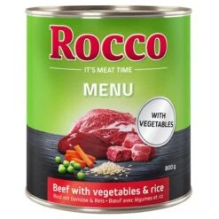Sparpaket Rocco Menü 24 X 800 G 10 Sparpaket Rocco Menü 24 X 800 G -Günstiges Futter Leine Geschäft 28028 pla megapack rocco menue rind gemuese reis 800g hs 01 8