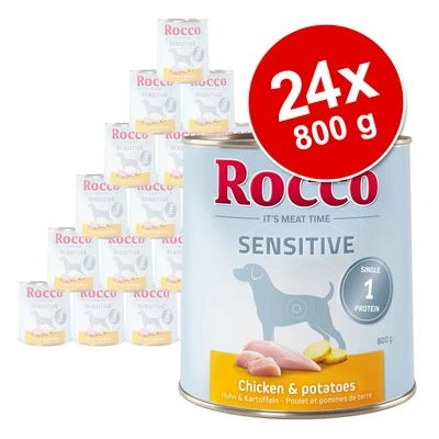 Sparpaket Rocco Sensitive 24 X 800 G 3 Sparpaket Rocco Sensitive 24 X 800 G