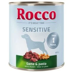 Rocco Sensitive 6 X 800 G -Günstiges Futter Leine Geschäft 28042 pla rocco sensitive gamepasta 800g hs 01 8 1