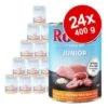 Sparpaket Rocco Junior 24 X 400 G -Günstiges Futter Leine Geschäft 28043 rocco junior 12x400g gefluegel hs 02 1