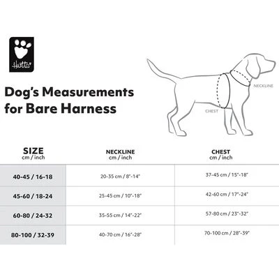Hurtta Bare Y-Geschirr, Coal – Bild 17