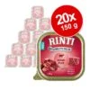 Sparpaket: RINTI Singlefleisch 20 X 150 G -Günstiges Futter Leine Geschäft 288358 rinti singlefleisch schale rind 20x150g hs 02 4