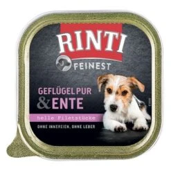 9 + 2 Gratis! 11 X 150 G RINTI Feinest Schälchen -Günstiges Futter Leine Geschäft 297197 pla rinti feinest geflente 150g hs 01 5 1