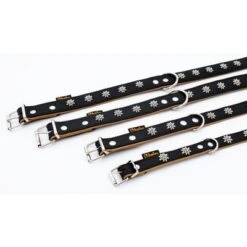 Heim Halsband Edelweiß, Schwarz/natur -Günstiges Futter Leine Geschäft 298196 298197 297015 298296 heim halsband edelwei hs 08 3