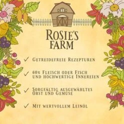 Rosie's Farm Sommer-Edition: Lamm & Huhn -Günstiges Futter Leine Geschäft 2 de board rosiesfarm 3