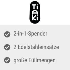 TIAKI Futter- Und Wasserspender, Hellblau -Günstiges Futter Leine Geschäft 302396 tiaki futter sserspender hellblau hs 02 5