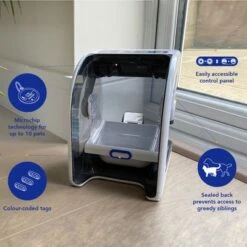 Closer Pets MiBowl Mikrochip Futterautomat Zum Sonderpreis! -Günstiges Futter Leine Geschäft 306097 petmate closer pets mibowl microchip catfeeder hs 11 9 1