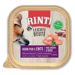 RINTI Leichte Beute 9 X 300 G -Günstiges Futter Leine Geschäft 310397 pla finnern rinti leichtebeute huhnente 300g hs 01 6