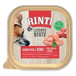 RINTI Leichte Beute 9 X 300 G -Günstiges Futter Leine Geschäft 310496 pla finnern rinti leichtebeute huhnrind 300g hs 01 3